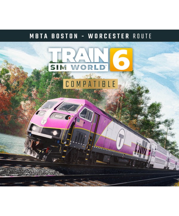Train Sim World 6: MBTA Commuter: Boston - Framingham/Worcester Line Route Add-On DLC Steam Key GLOBAL